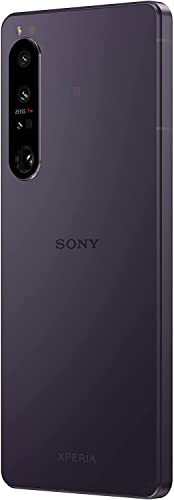 Sony Xperia 1 IV XQ-CT72 5G Dual 512GB 12GB RAM Factory Unlocked (GSM Only | No CDMA - not Compatible with Verizon/Sprint) – Purple