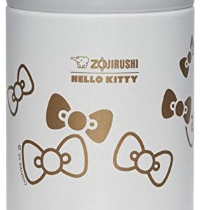 Zojirushi SW-EAE50KTWA Stainless Steel Food Jar, 17-Ounce, Hello Kitty Collection White