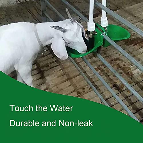 Automatic Sheep Waterer Bowl Sheep Goats Drinking Water Bowl Goat Feeders Plastics Automatic Drinking Trough Livestock Supplies