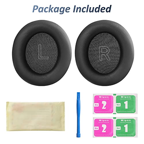 Tamicio Earpads Replacement Cushions Kit Compatible with Anker Soundcore Life Q30 / Q35 Headphones Headset,Softer and Thicker Memory Foam Oval Over-Ear Headphone Ear Cushion (Blue)