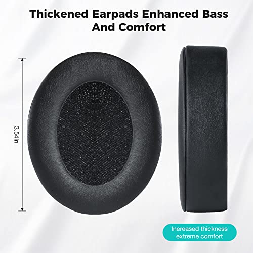 Tamicio Cushions Replacement Ear Pads for Beats Studio 2 & Studio 3 (B0501,B0502) Wired & Wireless Headphones, Earpads with with Soft Protein Leather, Noise Isolation Memory Foam (Gray)