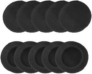 5 pairs 40mm earpads ear pad foam cushion headset cover sponge for motorola s305/ sony q21 q23 q23/ mdr-q22lp/ mdr-q33/ panasonic rr930/ logitech h555 headphones