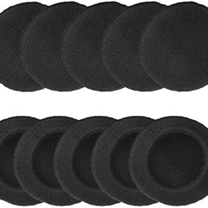 5 Pairs 40mm Earpads Ear Pad Foam Cushion Headset Cover Sponge for Motorola S305/ Sony Q21 Q23 Q23/ MDR-Q22LP/ MDR-Q33/ Panasonic RR930/ Logitech H555 Headphones