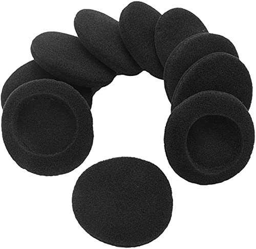 5 Pairs 40mm Earpads Ear Pad Foam Cushion Headset Cover Sponge for Motorola S305/ Sony Q21 Q23 Q23/ MDR-Q22LP/ MDR-Q33/ Panasonic RR930/ Logitech H555 Headphones