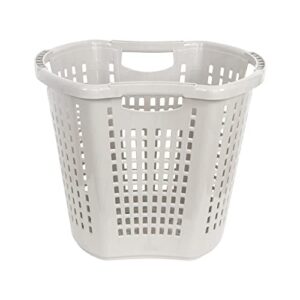 Homeplace - Heavy Duty Deluxe Garden Basket, Laundry Basket, 1 Bushel Basket, Made In USA (Tan)