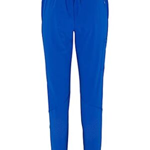 Natural Uniforms Womens Cool Stretch Jogger Scrub Set (True Royal Blue, Medium)