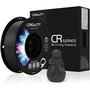 official creality 3d printer filament, abs filament 1.75mm no-tangling, strong bonding and overhang performance dimensional accuracy +/-0.02mm, 2.2lbs/spool