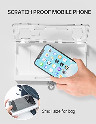 Phone Lock Box, Cell Phone Jail Box to Help Kids/Students Prevent Phone Addiction, Phone Locker, Phone Self Control Boxes for iPhone 14/13 pro/Sumsung/Google