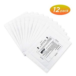 Bonsaii 10 Sheet Cross Cut Paper Shredder for Home Office Use & 12 Pack Lubricant Sheets