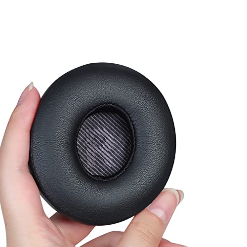 Aiivioll Protein Leather Replacement Earpads for Everest 300, V300BT Headphone Earpads, Headphone Ear Cushions, Headset Earmuffs Repair Parts (Black)