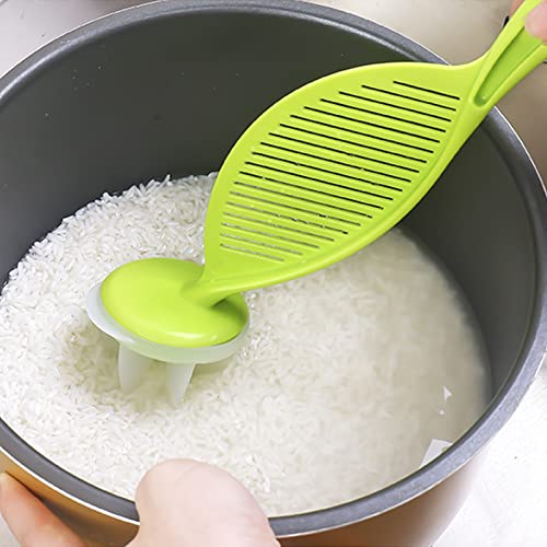 Sihuuu Rice Washing Stick Tool, Multifunctional Rice Washers & drainer, Stirring Rice Washer, Rice Washing Brush Kit(3 Pcs)