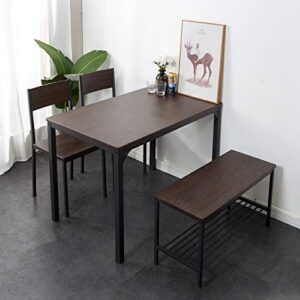 SDHYL GCCZ1008 Dining Room Sets, Brown