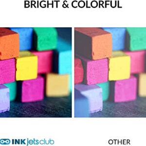 INKjetsclub High Yield Compatible Ink Cartridges for HP 564XL. Works with Officejet 4620 Deskjet 3520 Photosmart 7510 7515 7520 7525 C5324 Printers. 5 Pack (2X Black, Cyan, Magenta, Yellow)