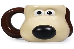 mug shaped heat changing boxed - wallace & gromit (gromit)