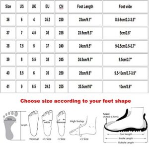 UQGHQO women slippers Women's Sandals Comfortable Flip Flops for Women with Arch Support Summer Casual Wedge Sandals Shoes Massage Function Women's Platform & Wedge Sandals