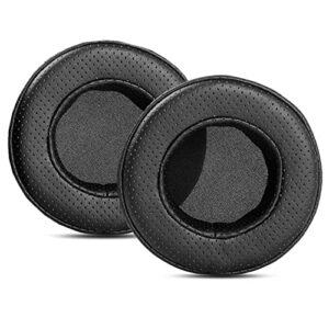 taizichangqin ear pads ear cushions memory foam replacement compatible with taotronics tt-bh046 headphone ( protein leather earpads )