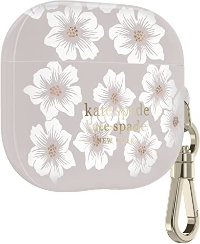 Kate Spade New York - Protective AirPods (3rd Generation) Case - Wireless Charging Compatible (Hollyhock)