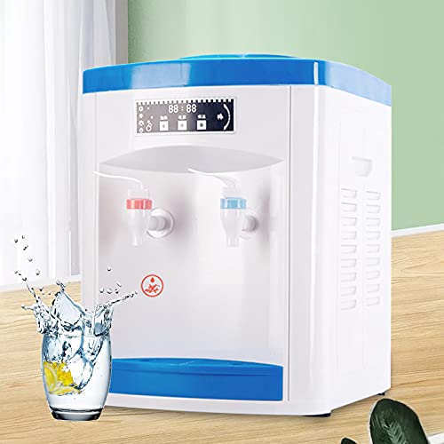 Countertop Water Dispenser Drinking Machine Hot and Cold Water Dispenser Compact Mini Desktop Water Cooler Dispenser for Office Home Use