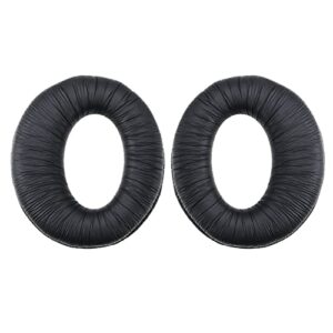 1 pair earpads compatible with sony mdr-rf970 960r 925r 860f 865r headphones replacement leather soft foam ear cushions headset repair parts black