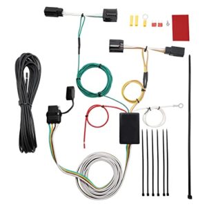 MECMO 4-Way Flat Trailer Wiring Harness 56331 for 2011-2020 Dodge Grand Caravan, 2011-2016 Chrysler Town and Country, 2021-2022 Chrysler Grand Caravan, Tow Hitch Wiring for Trailer Light Connect