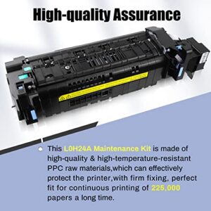L0H24A Fuser Maintenance Kit(L0H24-67901,J8J87-67901,J8J87A-AP) Compatible with hp Laserjet M607, M608, M609, M631, M632, M633 Series Printers,Includes RM2-1256 Fuser(110V)