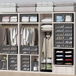 HOMIDEC Shoe Storage, 10-Tier Shoe Rack Organizer for Closet 20 Pair Narrow Shoes Shelf Cabinet for Entryway, Bedroom and Hallway