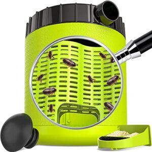 neptonion professional cricket keeper live worm organizer tank with rubber seal, dubia roach habitat with bug dirt management function, perfect for keeping silkworm, cricket,dubia cockroach,superworms