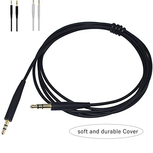 Earla Tec Replacement Audio Cable Cord,Aux Wire 3.5mm to 2.5mm Compatible with Bose QuietComfort QC25 QC35 QC35II QC45 NC700 Soundlink Soundtrue Headphones (No mic)