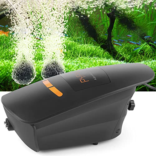 PYPABL 400GPH Aquarium Air Pump, Large Air Volume Aquarium Air Compressor, Silent Fish Tank Oxygen Pump for Hydroponic Systems, Ponds, Aquaculture