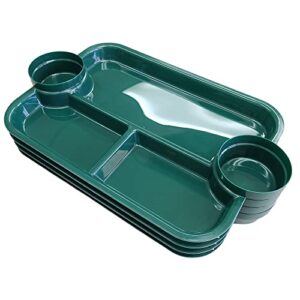 the party dipper - food tray serving tray - innovative design - made in usa