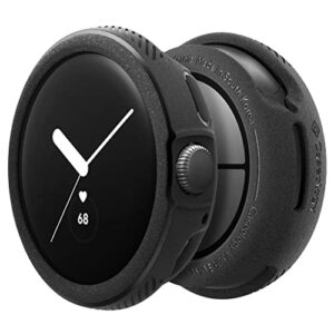 caseology vault designed for google pixel watch case (2022) - matte black