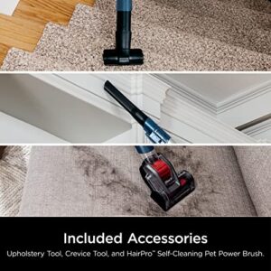 Shark AZ3002 Stratos Upright Vacuum with DuoClean PowerFins, HairPro, Powered Lift-Away, Self-Cleaning Brushroll, & Odor Neutralizer Technology, Navy