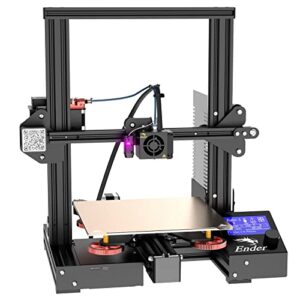 creality ender 3 e 3d printers, ender 3 pro upgrade fdm 3d printer with cr touch auto aux leveling bed, pei spring steel sheet build platform, metal extruder, printing size 220x220x250mm