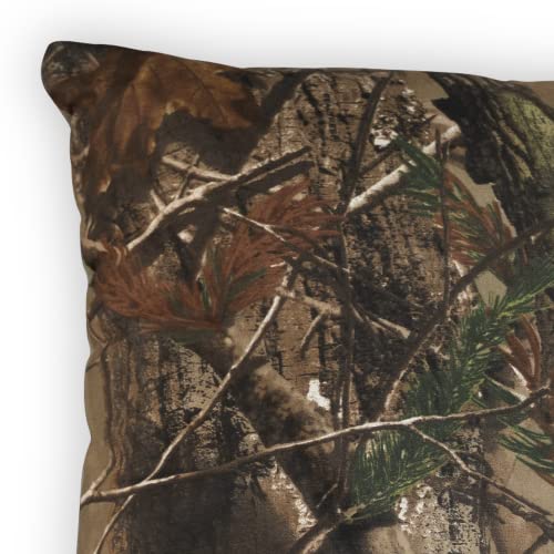 VISI-ONE Filled Realtree Pillow, 18" x 18" Inches, Camouflage