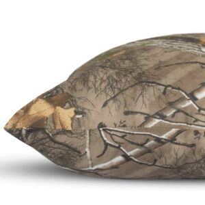 VISI-ONE Filled Realtree Pillow, 18" x 18" Inches, Camouflage