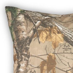 VISI-ONE Filled Realtree Pillow, 18" x 18" Inches, Camouflage