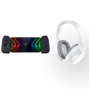 razer kishi v2 mobile gaming controller for iphone opus x wireless low latency headset: mobile gaming bundle