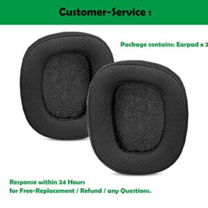 DowiTech Noise Isolation Headset Ear Cushions Replacement Ear Pads Headphone Earpads Compatible with Logitech G935 G933 G633 G533 G233 Wireless Gaming Headphone