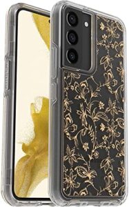 otterbox symmetry series case for samsung galaxy s22 (not plus/ultra) non-retail packaging - wallflower