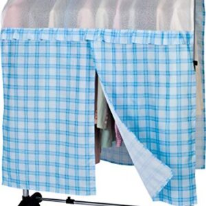 Astro Garment Rack Cover Dustproof Clothes Rack Cover, Blue, 001-09