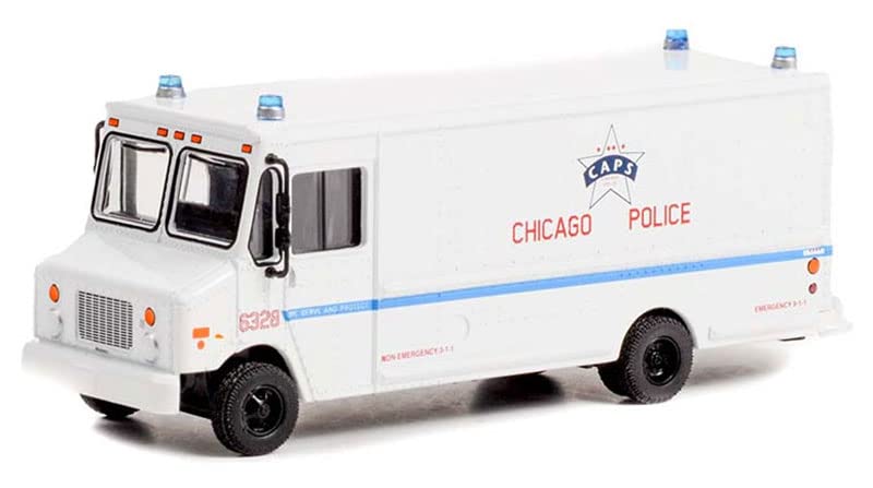 Greenlight 33230-C H.D. Trucks Series 23 - 2019 Step Van - City of Chicago Police Department (CPD) 1:64 Scale