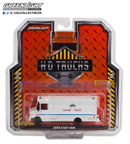 Greenlight 33230-C H.D. Trucks Series 23 - 2019 Step Van - City of Chicago Police Department (CPD) 1:64 Scale