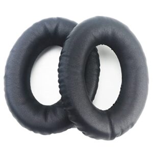 NewFantasia Softer Leather Replacement Earpads Compatible with Bose QC25, QC35, QC35 ii, QC45, QC15, QC2, AE2, Soundlink Headphones Sheepskin Leather Memory Foam Ear Cushions