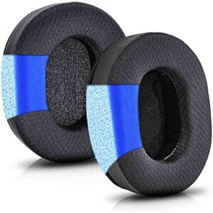 arctis pro thicker cooling gel earpads compatible with arctis pro, arctis 7/5/3/1, arctis 9x, arctis 7x, arctis 7p, rig 800 series, ath m50x, m40x, mdr-7506 v6 headphones (breathable mesh)