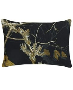 visi-one filled realtree pillow, 14" x 20" inches, camouflage