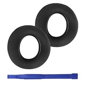 adhiper ps5 replacement ear pads quite-comfort gel headset earpads ear covers noise canceling ear pads cushions earmuff repair part for sony playstation 5 ps5 pulse 3d wireless headphone (black)