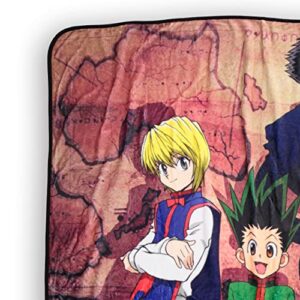 HUNTER X HUNTER Fleece Throw Blanket Manga Anime - Gon Freecss Soft Fleece Throw Blanket