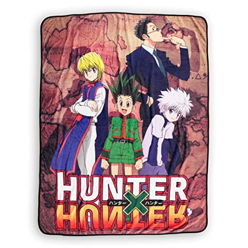 HUNTER X HUNTER Fleece Throw Blanket Manga Anime - Gon Freecss Soft Fleece Throw Blanket