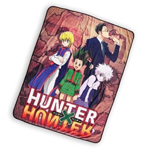 HUNTER X HUNTER Fleece Throw Blanket Manga Anime - Gon Freecss Soft Fleece Throw Blanket