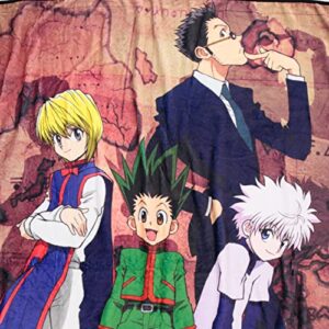 HUNTER X HUNTER Fleece Throw Blanket Manga Anime - Gon Freecss Soft Fleece Throw Blanket